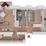 Carducci Dreams Including Free Parking Fast Fibra Appartement